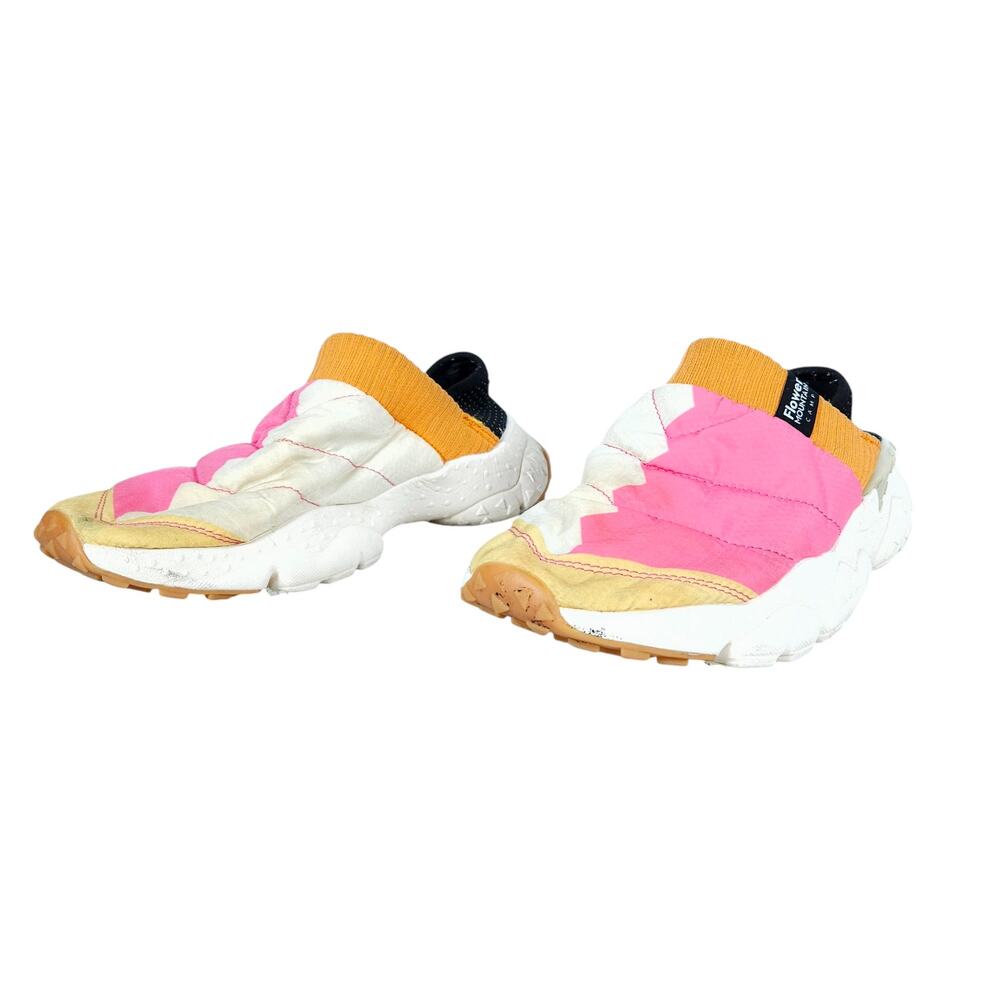 Flower Mountain Womens 7.5 Sneakers Colorful Slip On Chunky Sole Bright Shoes